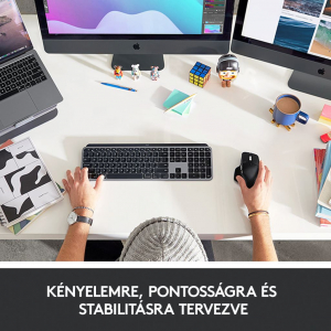 Logitech MX Keys Mac vezeték nélküli US billentyűzet (920-009558)