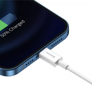 Baseus Superior USB-A --> Lightning 2,4A 2m fehér (CALYS-C02)