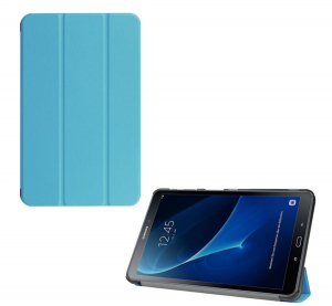 Tok &aacute;ll&oacute;, bőr hat&aacute;s&uacute; (akt&iacute;v FLIP, oldalra ny&iacute;l&oacute;, TRIFOLD asztali tart&oacute; funkci&oacute;) VIL&Aacute;GOSK&Eacute;K [Samsung Galaxy Tab A 10.1 WIFI (2016) SM-T580]