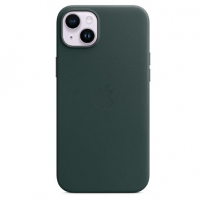 Apple MagSafe-rögzítésű iPhone 14 Plus bőrtok erdőzöld (MPPA3ZM/A)