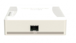 MikroTik RB260GSP 5+1 portos PoE Soho Switch (CSS106-1G-4P-1S)