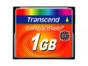 1GB Compact Flash Memória Transcend  133x (TS1GCF133)