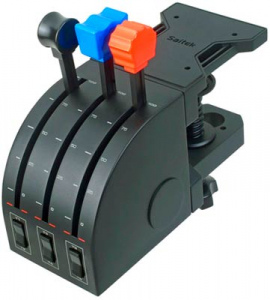 Logitech G Saitek Pro Flight Throttle Quadrant gázkar (21165107038/945-000015)