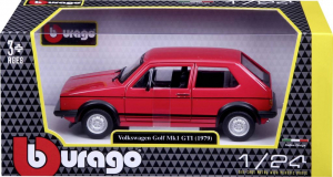 Bburago VW Golf 1 GTI Autómodell 1:24 (18-21089R)