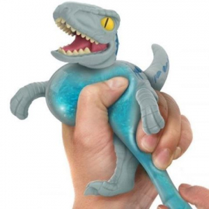 Moose Enterprise Heroes of Goo Jit Zu Jurassic World Kék Velociraptor játékfigura (41302)