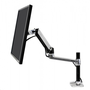 Ergotron LX monitortartó 32" 2.3-11.3kg (LX Desk Monitor Arm, Tall Pole) (45-295-026)