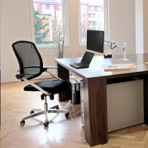 Ergotron LX monitortartó 32" 3.2-11.3kg (LX Desk Monitor Arm, Tall Pole) fehér (45-537-216)