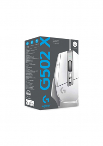 Logitech G502 X Gaming egér fehér (910-006146 / 910-006147)