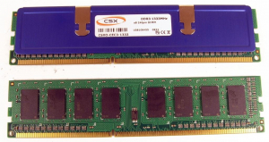8GB 1333MHz DDR3 RAM Hűtőbordás CSX Kit  (2x4GB) (CSXO-CEC3-1333-8GB-KIT)