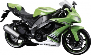 Maisto Kawasaki Ninja ZX-10R Motorker&eacute;kp&aacute;r modell 1:12 (531187)