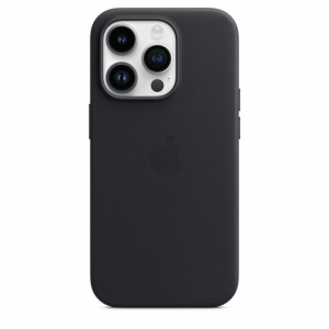Apple MagSafe-rögzítésű iPhone 14 Pro bőrtok éjfekete (MPPG3ZM/A)