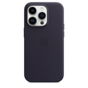 Apple MagSafe-rögzítésű iPhone 14 Pro bőrtok tintaszínű (MPPJ3ZM/A)