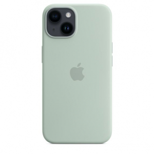 Apple MagSafe-rögzítésű iPhone 14 szilikontok kövirózsa színű (MPT13ZM/A)