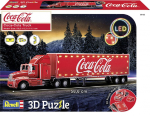 Revell RV 3D-Puzzle Coca-Cola Truck LED Edition (00152)