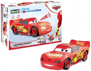 Revell First-Construction Lightning McQueen Autómodell építőkészlet 1:20 (00920)