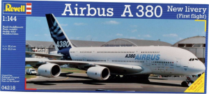 Revell Airbus A 380 New livery Repülőmodell építőkészlet 1:144 (04218)