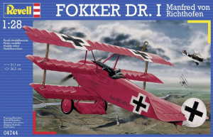 Revell Fokker DR.I Richthofen Rep&uuml;lőmodell &eacute;p&iacute;tők&eacute;szlet 1:28 (04744)