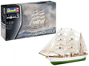 Revell 05432 Gorch Fock Hajómodell építőkészlet 1:350 (05432)