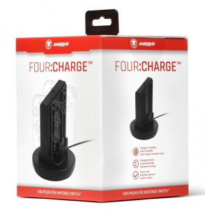 snakebyte FOUR:CHARGE Nintendo Switch Joy-Con töltő fekete (SB911972)