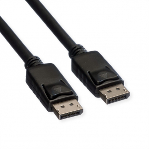 Roline DisplayPort v1.2 apa-apa kábel 1m fekete (11.04.5980-20)
