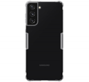 NILLKIN NATURE szilikon telefonvédő (közepesen ütésálló, légpárnás sarok, 0.6 mm, ultravékony) ÁTLÁTSZÓ [Samsung Galaxy S21 Plus (SM-G996) 5G]