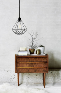 Nordlux Tees F&uuml;ggől&aacute;mpa LED E27 60W fekete (84863003)