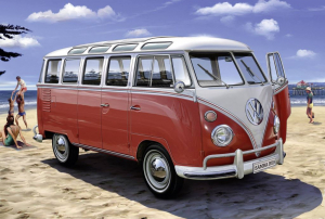 Revell VW T1 Samba Bus Autómodell építőkészlet 1:24 (07399)