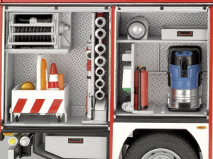 Revell Schlingmann HLF 20 Varus 4x4 Aut&oacute;modell &eacute;p&iacute;tők&eacute;szlet 1:24 (07452)