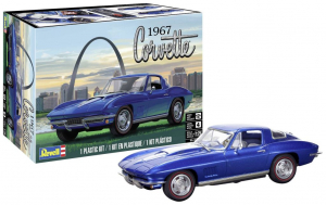 Revell 1967 Corvette Coupe Autómodell építőkészlet 1:25 (14517)