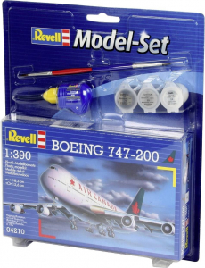 Revell Boeing 747-200 Air Canada Rep&uuml;lőmodell &eacute;p&iacute;tők&eacute;szlet 1:390 (64210)