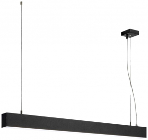 SLV GLENOS LED-es függőlámpa Fixen beépített LED-es 46W Fekete (1001403)