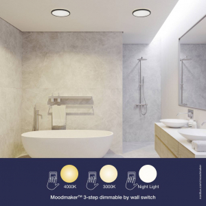 Nordlux Oja 42 LED-es mennyezeti l&aacute;mpa LED LED EEK: E (A - G) 19W fekete (2015116103)