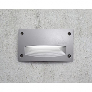 Fumagalli LETI 200 HS LED GX53 kültéri beépíthető falilámpa szürke (4C4.000.000.LYG1K)