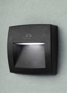 Fumagalli LORENZA 150 LED 3K R7S kültéri falilámpa fekete (AS1.000.000.AXJ1R)