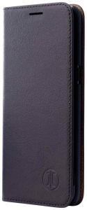 JT Berlin Echtleder Tegel Leder Case Apple iPhone 14 tok fekete (10855)