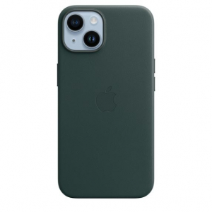 Apple MagSafe-rögzítésű iPhone 14 bőrtok erdőzöld (MPP53ZM/A)