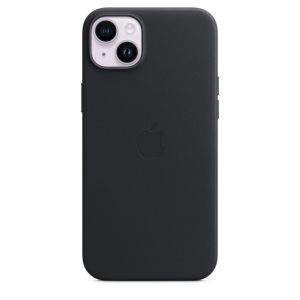 Apple MagSafe-rögzítésű iPhone 14 Plus bőrtok éjfekete (MPP93ZM/A)
