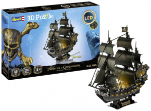 Revell 3D Puzzle Black Pearl LED Edition (00155)