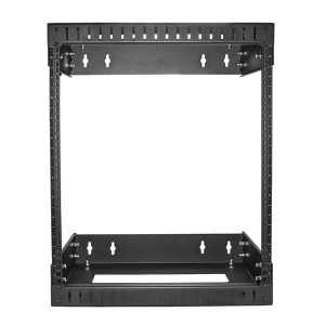 Startech.com 20" 12U nyitott fali rackszekrény fekete (RK12WALLOA)