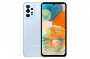 Samsung Galaxy A23 5G 4/128GB Dual-Sim mobiltelefon kék (SM-A236BLBV)