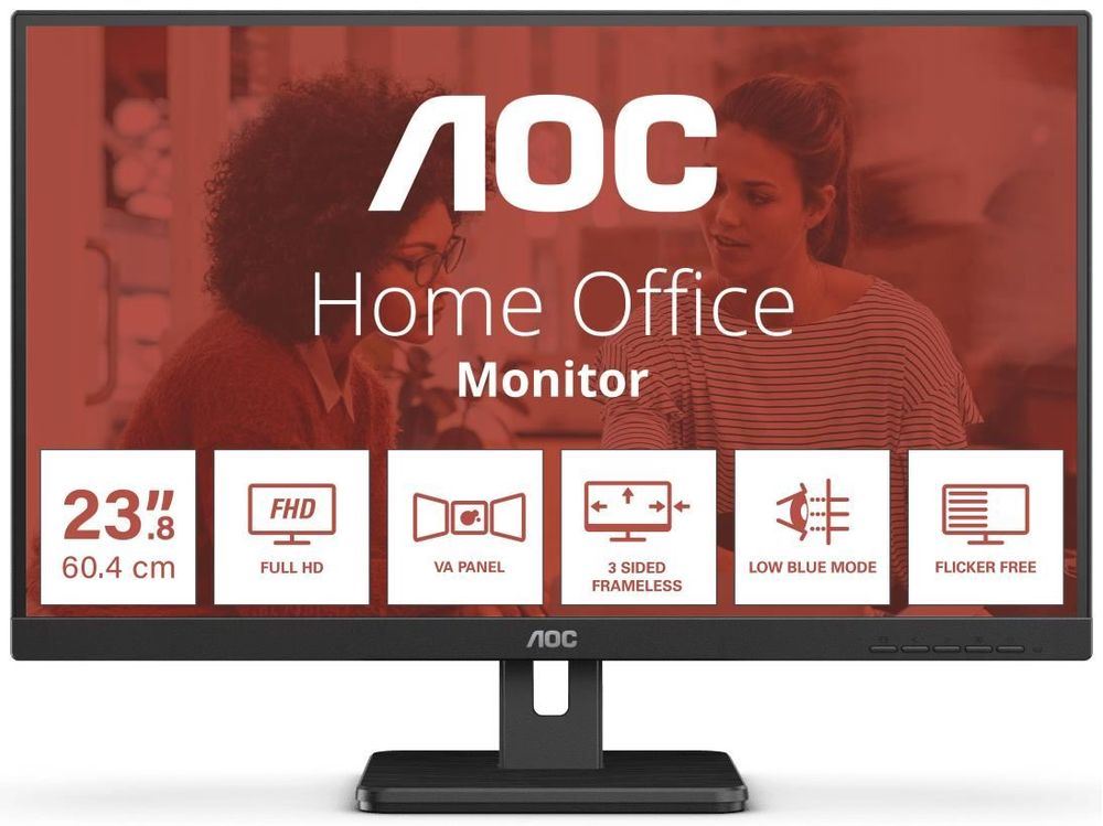 24' AOC 24E3UM LCD monitor