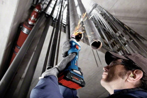 Bosch GGS 18V-20 solo akkus egyens csiszol&oacute; (0.601.9B5.400) akkumul&aacute;tor n&eacute;lk&uuml;l