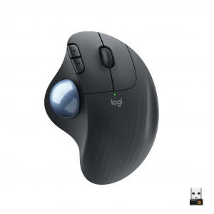 Logitech ERGO M575 vezeték nélküli hanyattegér grafitszürke (910-005872)