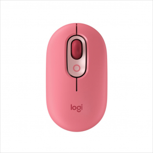 Logitech POP vezeték nélküli egér Heartbreaker - rózsaszín-bordó (910-006548)