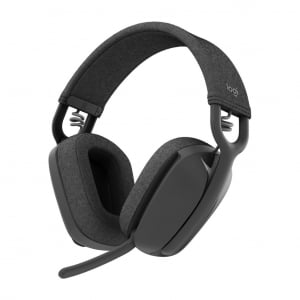 Logitech Zone Vibe 100 zajszűrős mikrofonos vezeték nélküli headset szürke (981-001213)