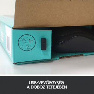 Logitech Wireless Desktop MK270 vezeték nélküli angol billentyűzet UK + egér (920-004523)