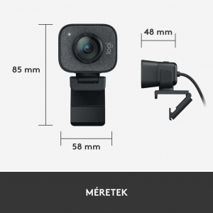 Logitech StreamCam webkamera szürke (960-001281)