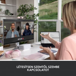 Logitech Brio 500 Full HD webkamera rózsaszín (960-001421)