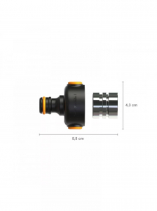 Fiskars 1027062 belt&eacute;ri csaptelep csatlakoz&oacute; M22x1/M24x1