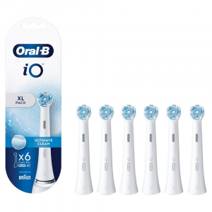 Braun Oral-B iO fogkefefej Ultimate Clean XL Pack 6db (10PO010365)